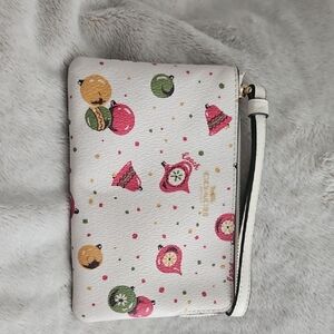 Colorful Fruit Print Wristlet